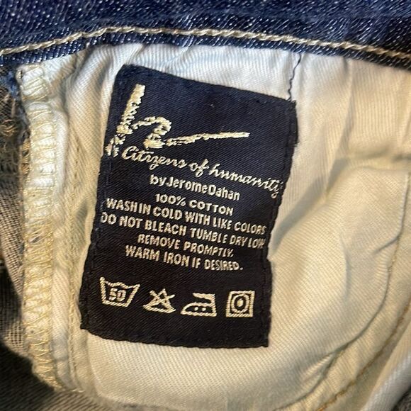 Citizens of Humanity by Jerome Dahan Crochet #234 Bootcut Dark Wash Jeans - Picture 11 of 13